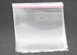 Ясно Resealable bopp/поли Сумки 7x10 см прозрачный пластиковый пакет упаковка Пластик Сумки самоклеющиеся Печать