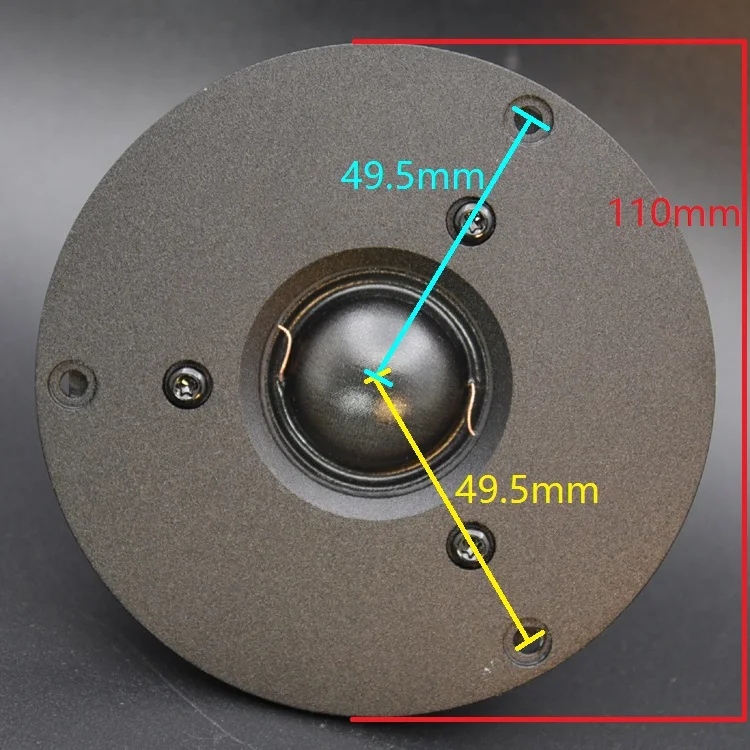 Hifidiy в прямом эфире, Hi-Fi, 4 дюйма 4," ВЧ-Динамик блок Шелковый мембрана 8OHM 30 Вт тройной громкоговоритель T1-104N/110/116 магнит Неодимовый магнитный