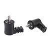 5 Pcs 2 Pin Din Right Angle HiFi Speaker Plug Cable Audio Screw Solder Connector ► Photo 2/6