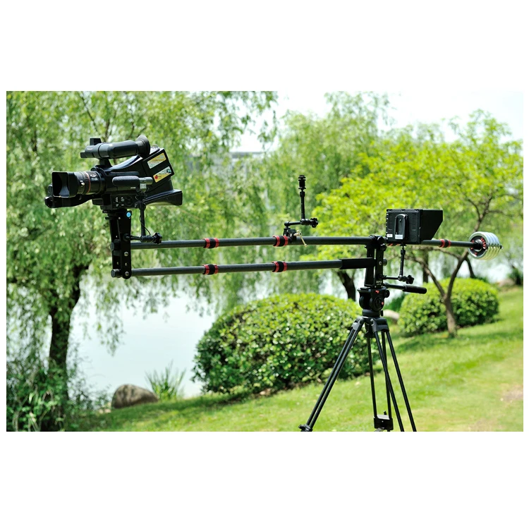 Professional Portable Carbon fiber Mini Jib Crane Video Camera DV DSLR