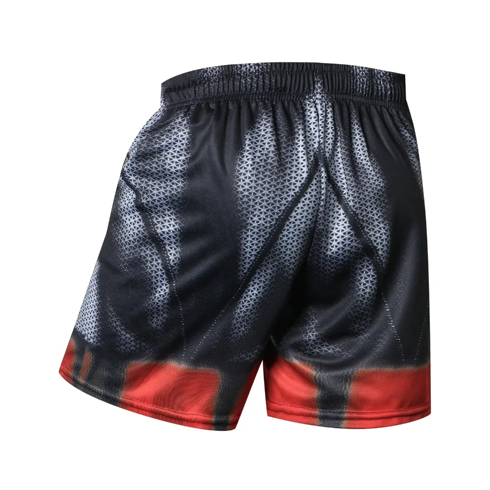 Модные Капитан Америка 3D-принтеры Для мужчин шорты плюс Размеры дышащая пляжная брендовая одежда свободные Homme шорты быстро Qry брюки