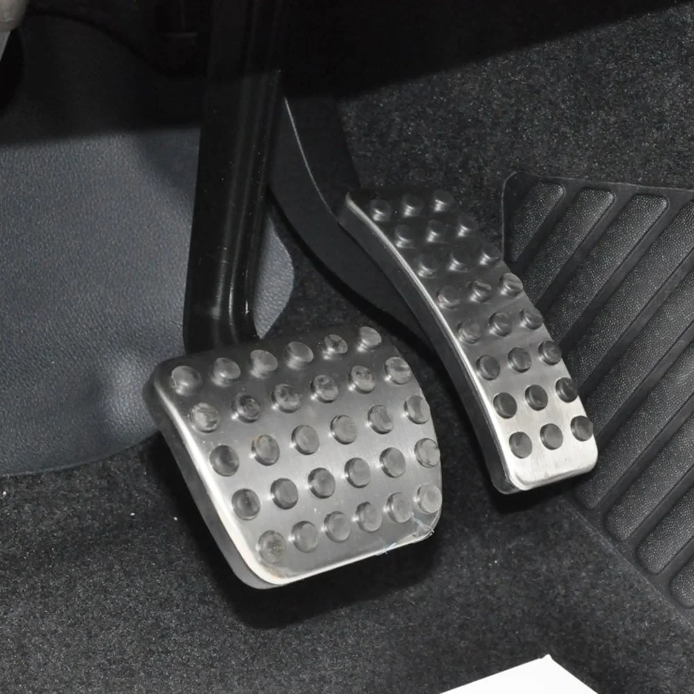 Stainless Steel Car Pedal Fit For Mercedes Benz A B CLA GLA M GL R Class R320 ML63 ML320 ML400 R350 GL400 GL63 R400 Accessories Car Accessories Car Pedals Stainless Steel Pedal Cover
