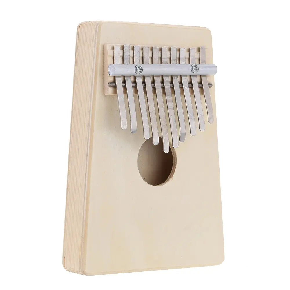 

10 Key Mbira Finger Thumb Music Piano Hollow Pine Education Toy Musical Instrument for Music Lover and Beginner