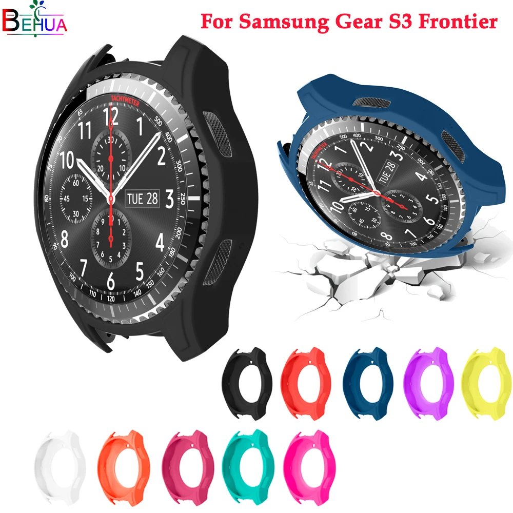 Чехол для часов для samsung gear S3 Frontier, защита экрана от царапин и падений