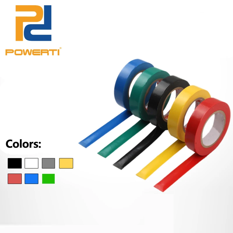 POWERTI 10pcs/lot Tennis Racket Sticker Tape Overgrip Adhesive Tape Sport 8cm for Badminton