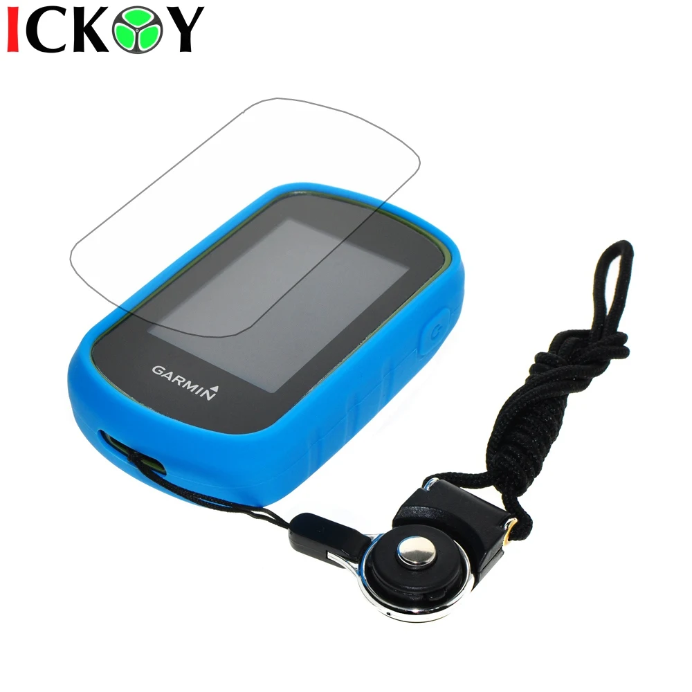 Protect Sky Blue Case + Black Detachable Ring Neck Strap