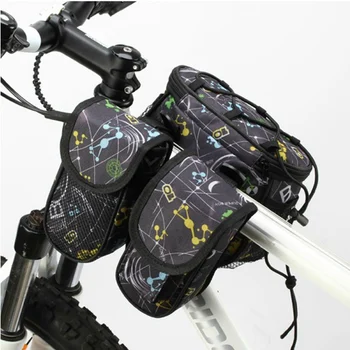 

2019 new mountain 3 bag bicycle tube saddle four-in-one handlebar faucet Color