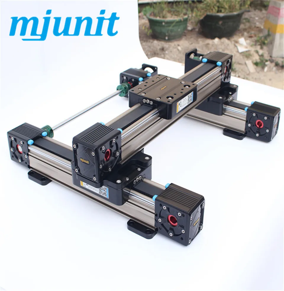 US $167.00 Belt Driven Linear Slide Linear Guide Rail Servo Drive Indoor Mobile Stage Movable Stage Linear Stage