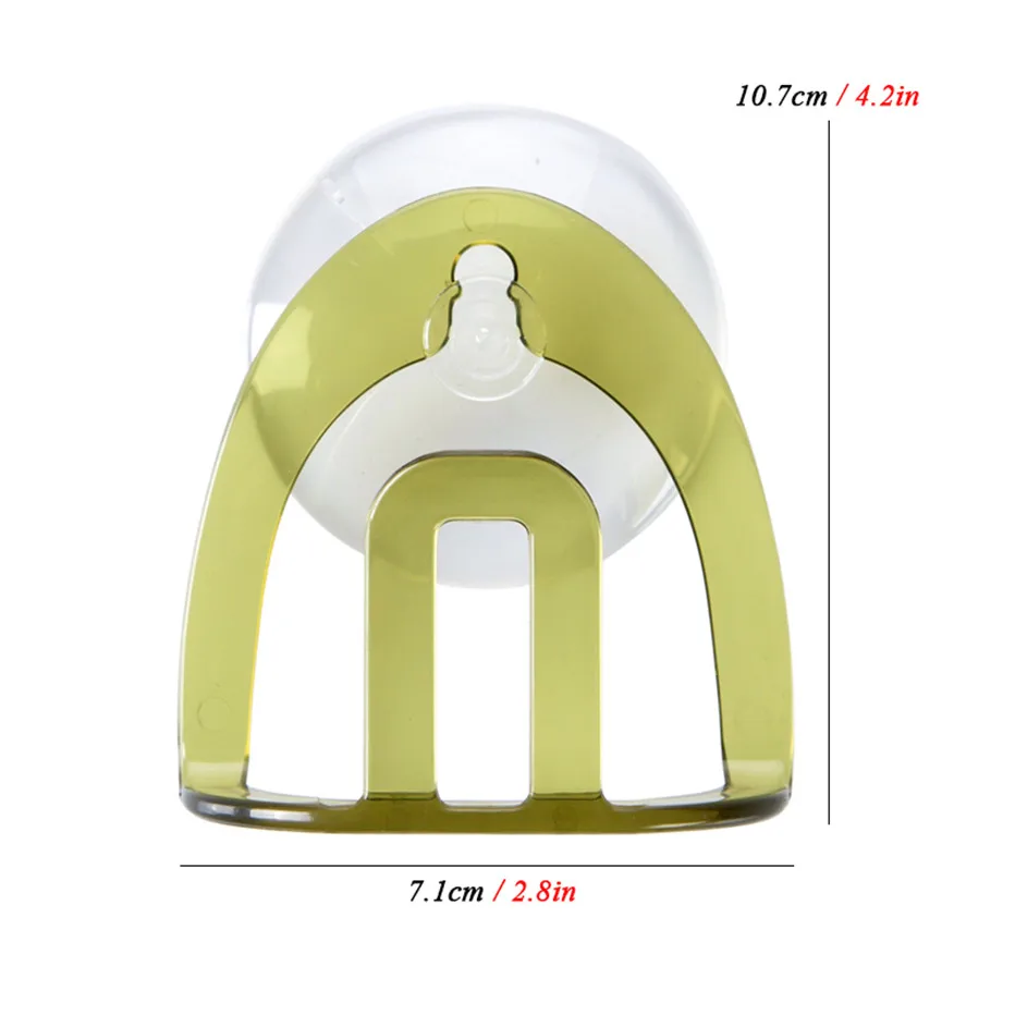 Plastic Sponge Storage Rack Sink Drain Sponge Holder Kitchen Bathroom Organizer Suction Cup Soap Hanging Shelf Wash5