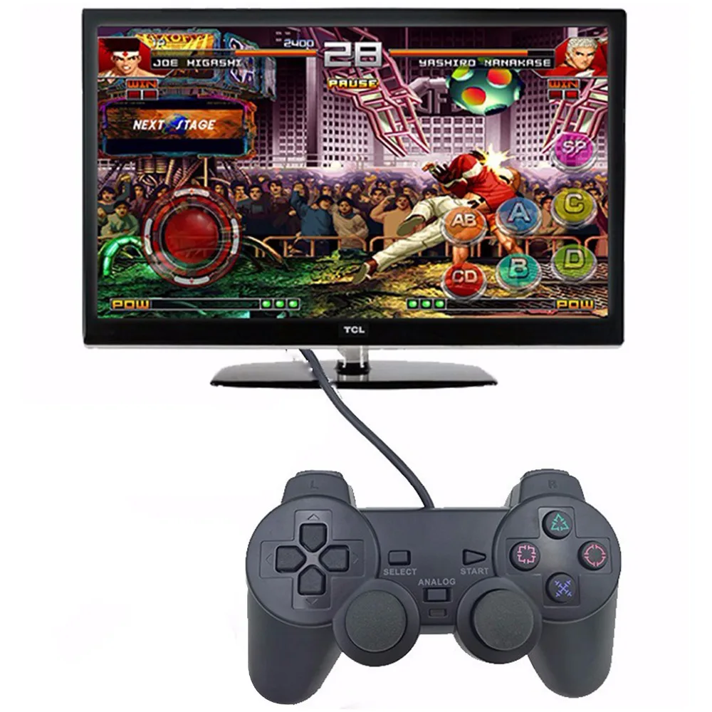 Wired Gamepad for PS2 controller Sony Playstation 2 joystick game pad