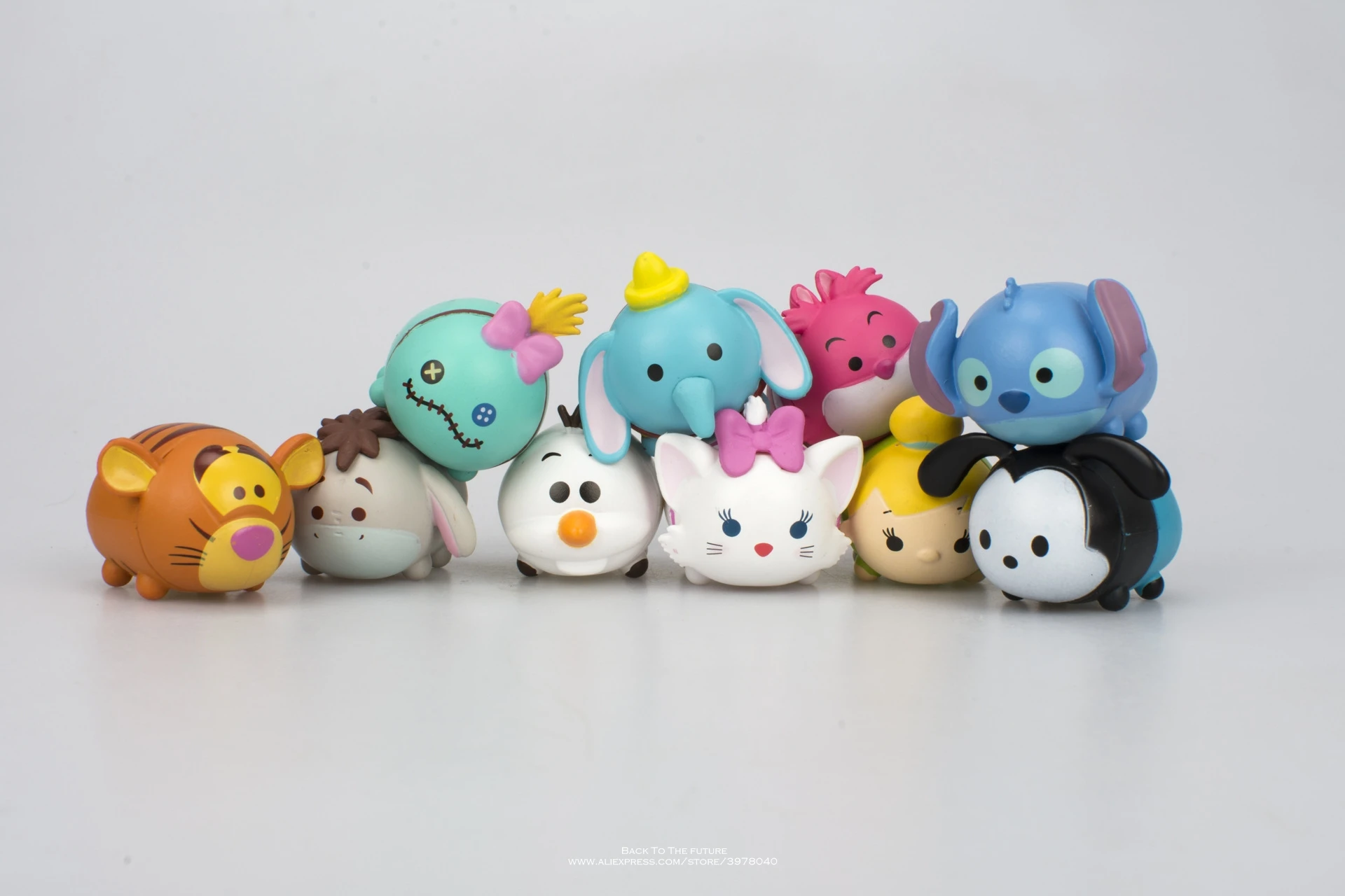 Disney Микки Маус Минни 10 шт./компл. 3 см экшн фигурка позы Статуэтка игрушка модель