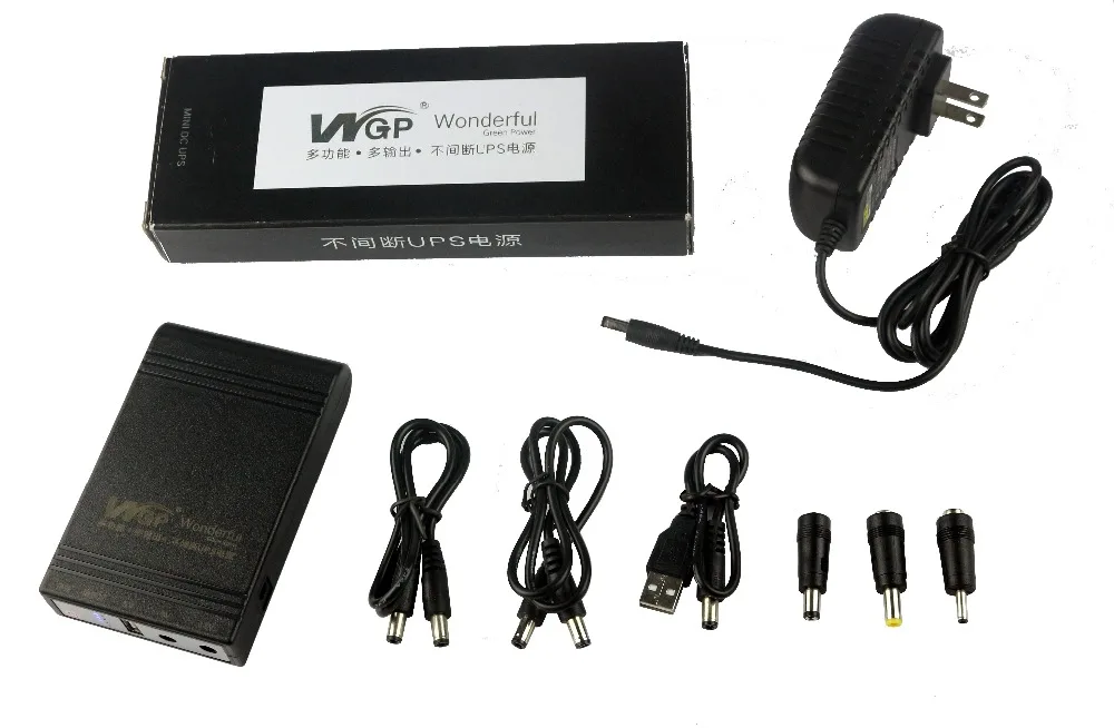 Высокое качество онлайн ups 12v 9v 5v power bank Мини ups источник бесперебойного питания работает одновременно 3 устройства