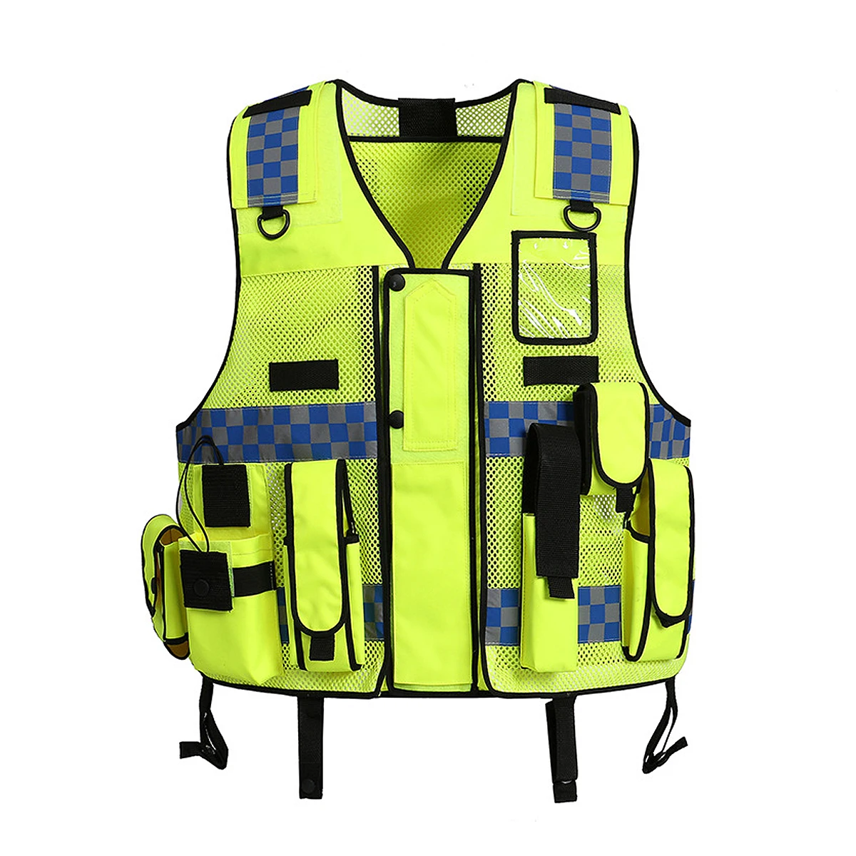 Gilet-de-Sécurité-Jaune-Professionnel-Vêtement-de-Sécurité-Vêtements-de-travail-automotostore.fr