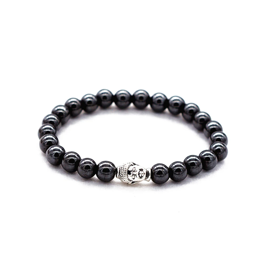 Therapy Bracelet Weight Loss Unisex Black Stone Slimmy Health
