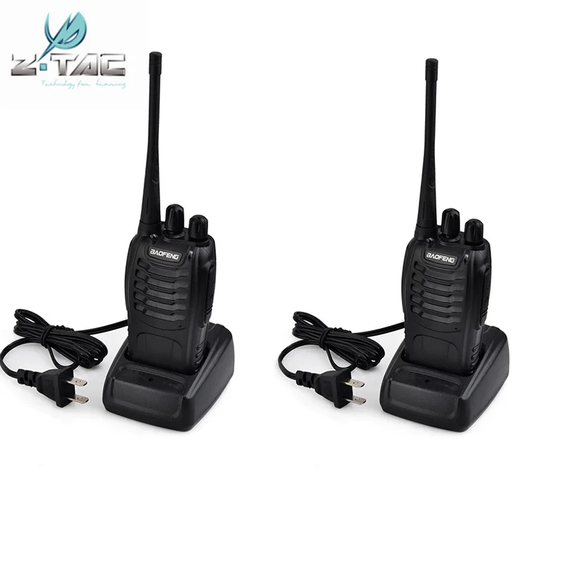 Рация Baofeng для страйкбола 16 каналов FM UHF 400 470 МГц 2 шт.