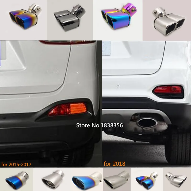 Наконечник Выхлопной Трубы из нержавеющей стали для Kia Sorento 2015 2016 2017