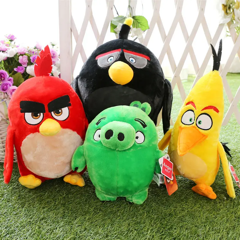 18cm 7 Movie Action Figure Feature Birds the Movie Plush Toys Collection