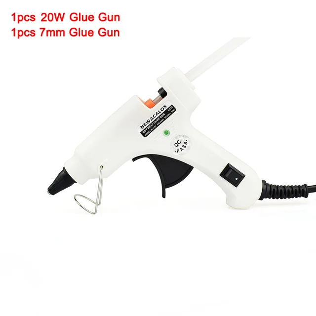 AZSOLO 100-240V Hot Melt Glue Gun with 7mm//11mm Hot Melt Glue Stick 20W//150W