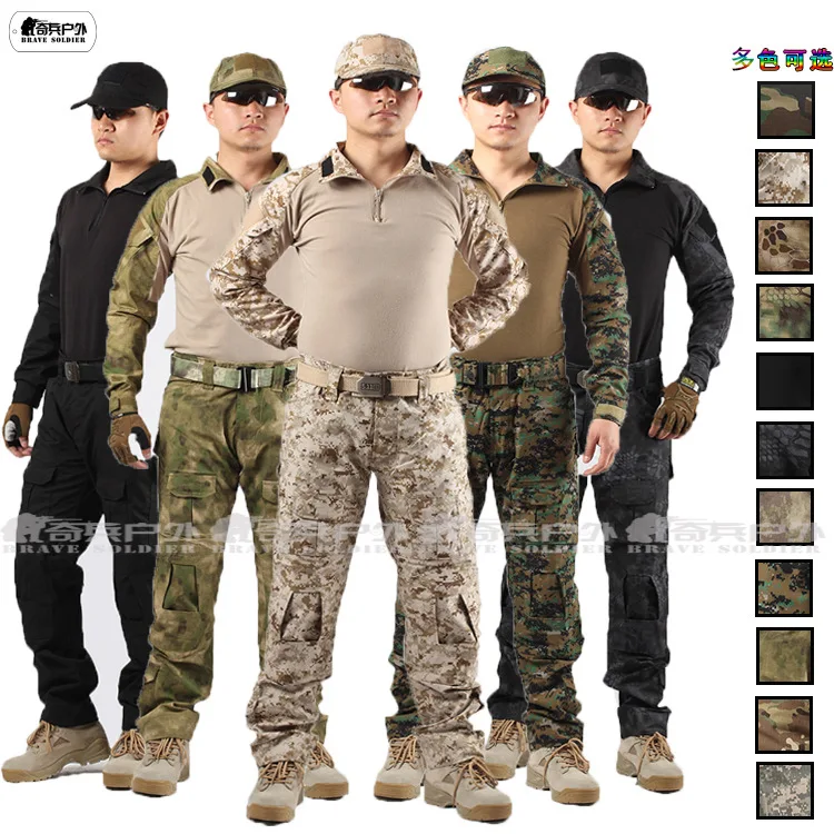 Army Clothing Tactical Military Uniform Airsoftsport Frog Camouflage