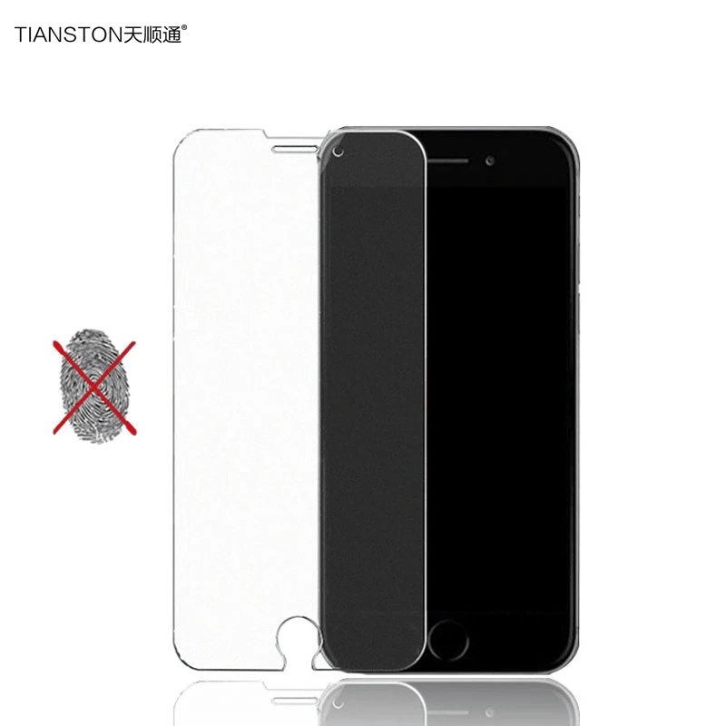 

TIANSTON Matte Screen Protector for Apple Iphone X 8 7 6 Plus Tempered Glass 9H 2.5D Protector Film i6 i7 i8 Plus Cover Film