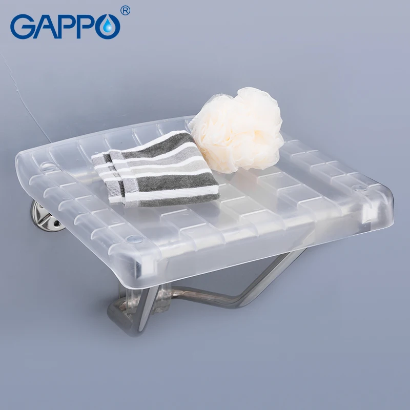 GAPPO, настенное сиденье для душа, Складная Скамья для детского туалета, складные душевые стулья для ванной, табурет для душа, стул для ванной