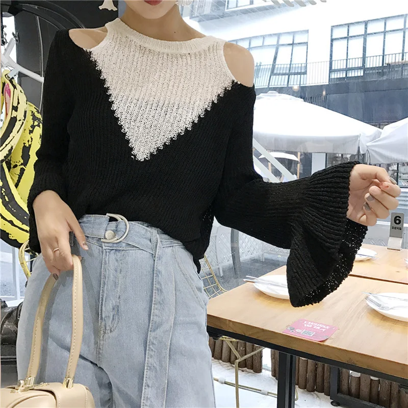 

Make Hong Kong flavour restoring ancient ways early autumn the new show thin shoulder sleeve joker knitting sweater coat color m