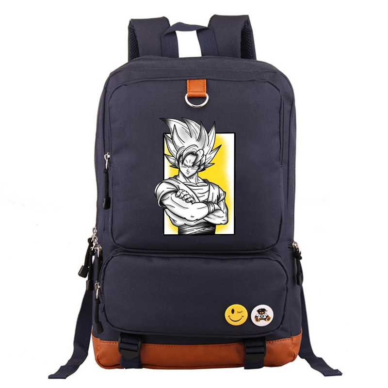 Аниме Dragon Ball рюкзак для мальчиков и девочек школьные сумки Супер Saiyan Sun Goku походный рюкзак для студентов