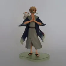Natsume Takashi нацумэ Yuujinchou Фигурки 200 мм ПВХ Коллекционная Модель Игрушки Аниме Игрушки