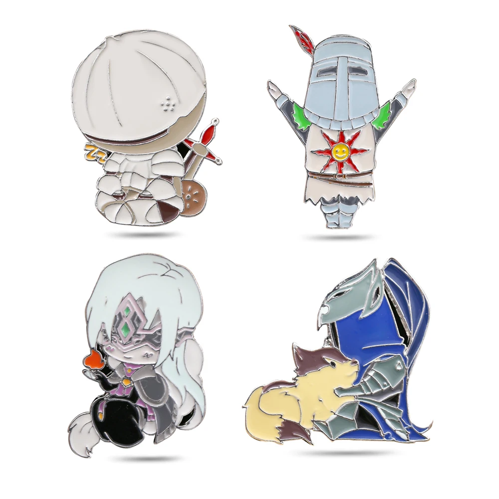 Buy Dark Souls 3 Enamel pins Funny Quote Badges
