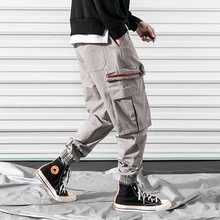 M-3XL 2019 Spring Track Pants Men Sweatpants Mens Joggers Pants Cargo Camo Tactical Harem Mens Pants Cargo Camouflage