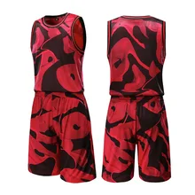 Баскетбольные майки унисекс, набор, военные цвета, спортивные рубашки и короткие штаны размера плюс, спортивные костюмы, спортивная одежда