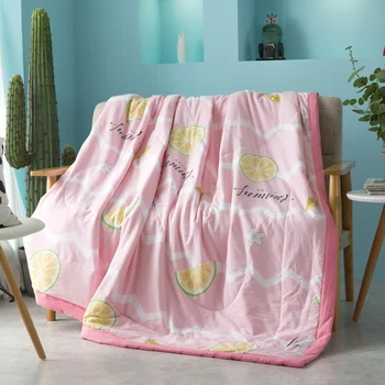 

Romantic Embroidered Polyester Comforter Spring Summer Quilt Feeling Cool Bedroom Quilt King Queen Full Size Comforter Bedspread