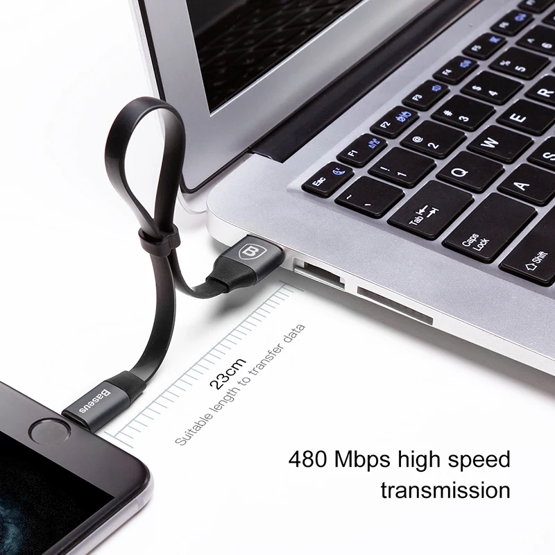 Портативный usb-кабель для iPhone 8 7 6s iPad для зарядного устройства Lightning Кабель короткий 2A 8 Pin быстрая Синхронизация данных зарядный кабели для мобильных телефонов