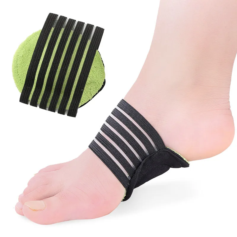 1 Pairs Compression Fasciitis Support Sleeves Foot Relief Cushions for Plantar Fasciitis Breathable Foot Arch Thickened Foot Mat