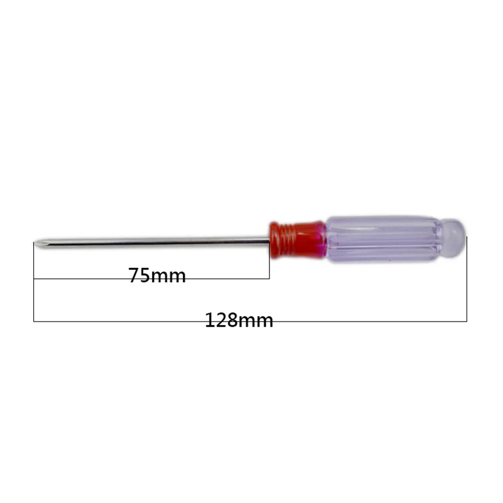 3*75mm Crystal clear small screwdriver Phillips screwdriver For ...