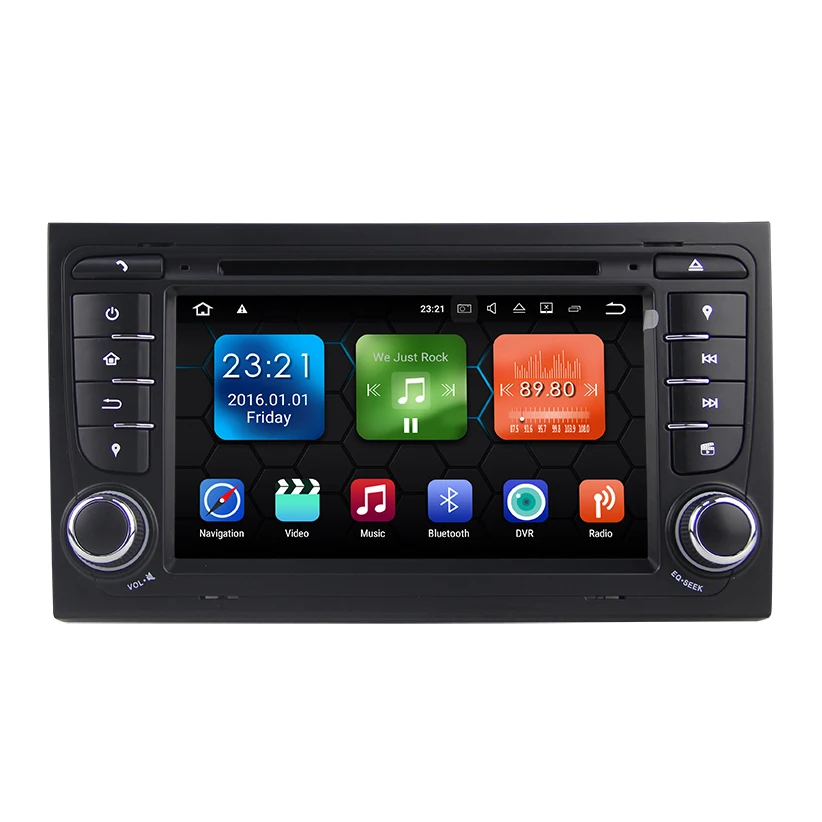 Sale Android 7.1.2 System Car DVD Player for AUDI A4 SEAT EXEO S4 RS4 8E 8F B9 B7 RNS-E with GPS Navigation Car Multimedia Player 4