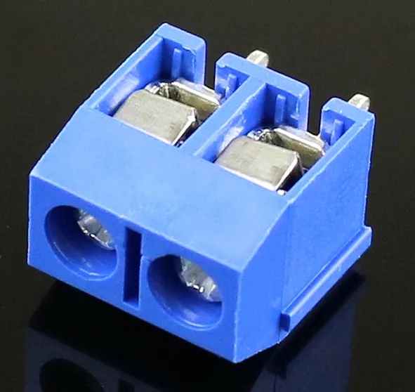 10 шт. 2 Pin 5 мм 3 винт Клемма блок коннектор|screw terminal block connector|terminal connectorblock connector |