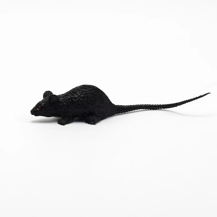 5 шт./лот, супер мини 8 см, ПВХ, реалистичные, черный, серый цвет, модель мыши, практичные шутки, игрушки для детей, День Дурака
