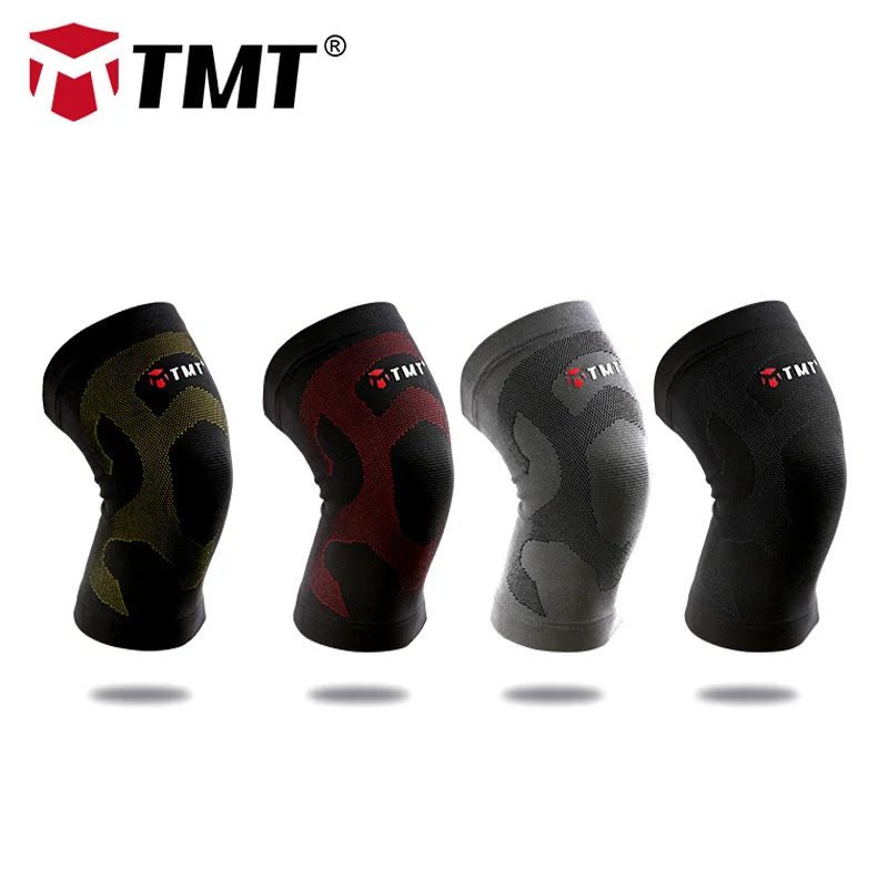 TMT كرة السلة منصات الركبة الكرة الطائرة الركبة حامي الرضفة دعامة للركبة تنفس مرونة النسيج اللياقة البدنية نيباد الرياضة السلامة