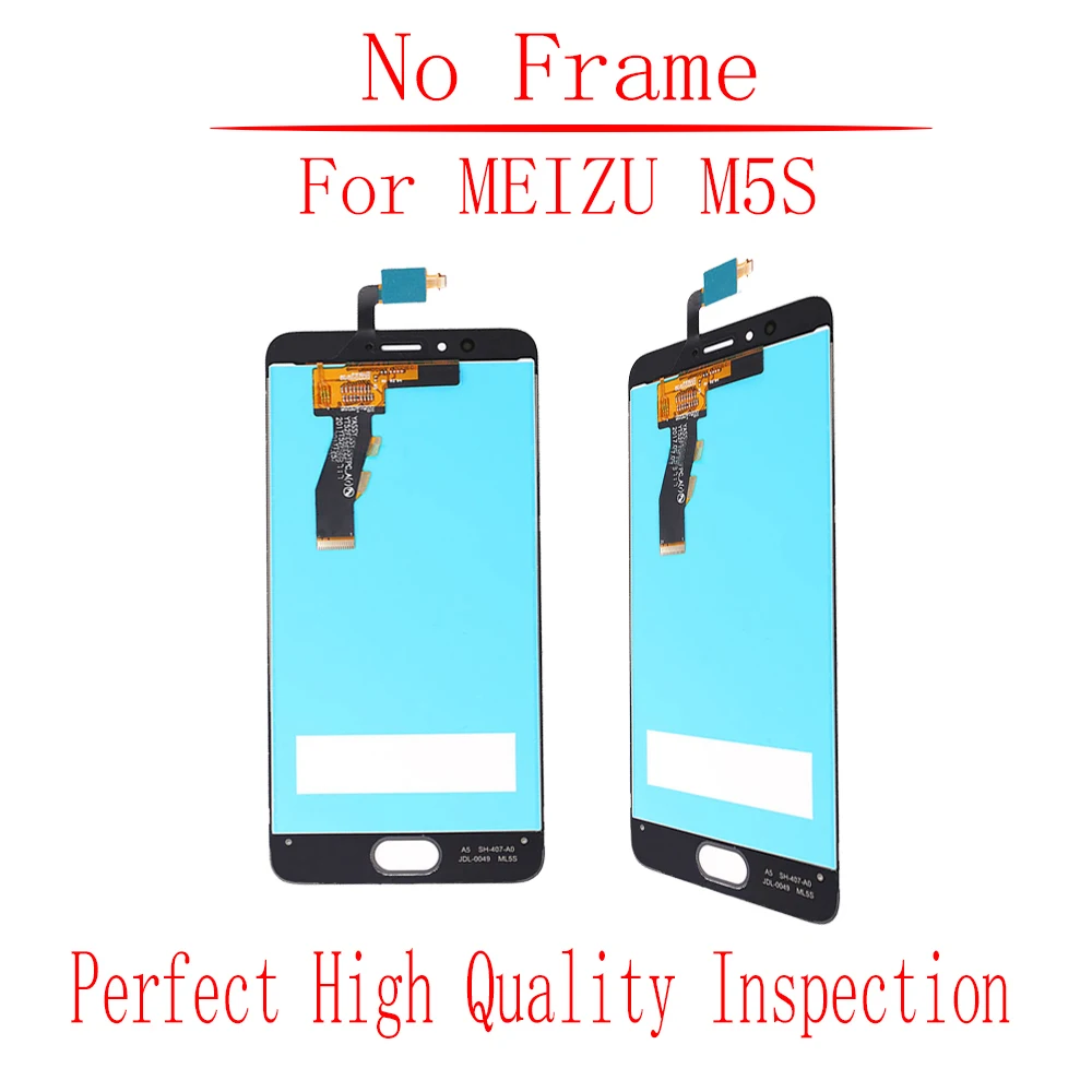 Оригинальный 5 2 ''baihuxing для MEIZU M5S ЖК дисплей Дисплей Сенсорный экран withframe