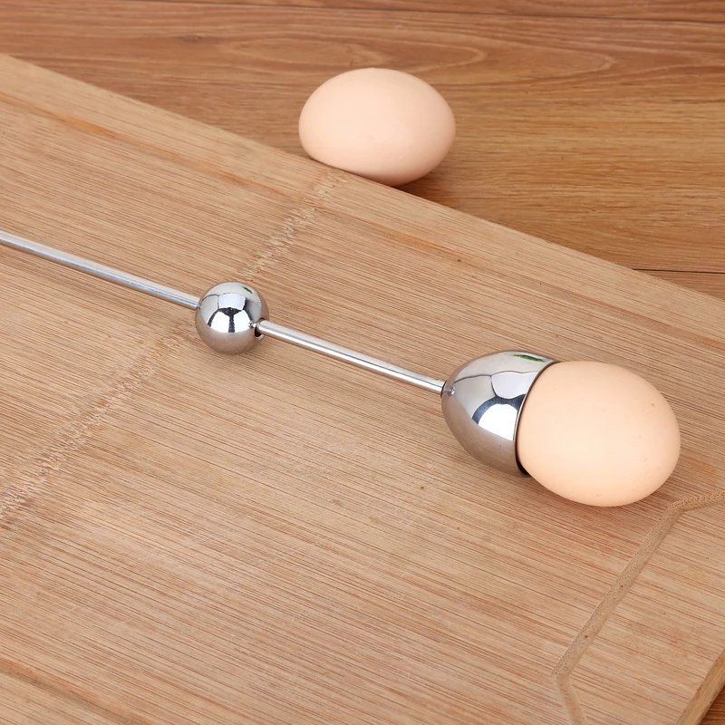 Нержавеющая сталь вареные для удаления верхушки яйца оболочки Топ резак открывашка аксессуары для яиц кухонные приспособления для яиц