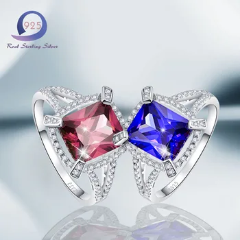 

Merthus 5.0 CT Rings 925 Sterling Silver Band Promise Engagement Ring Fashion Jewelry Size 6 7 8 9