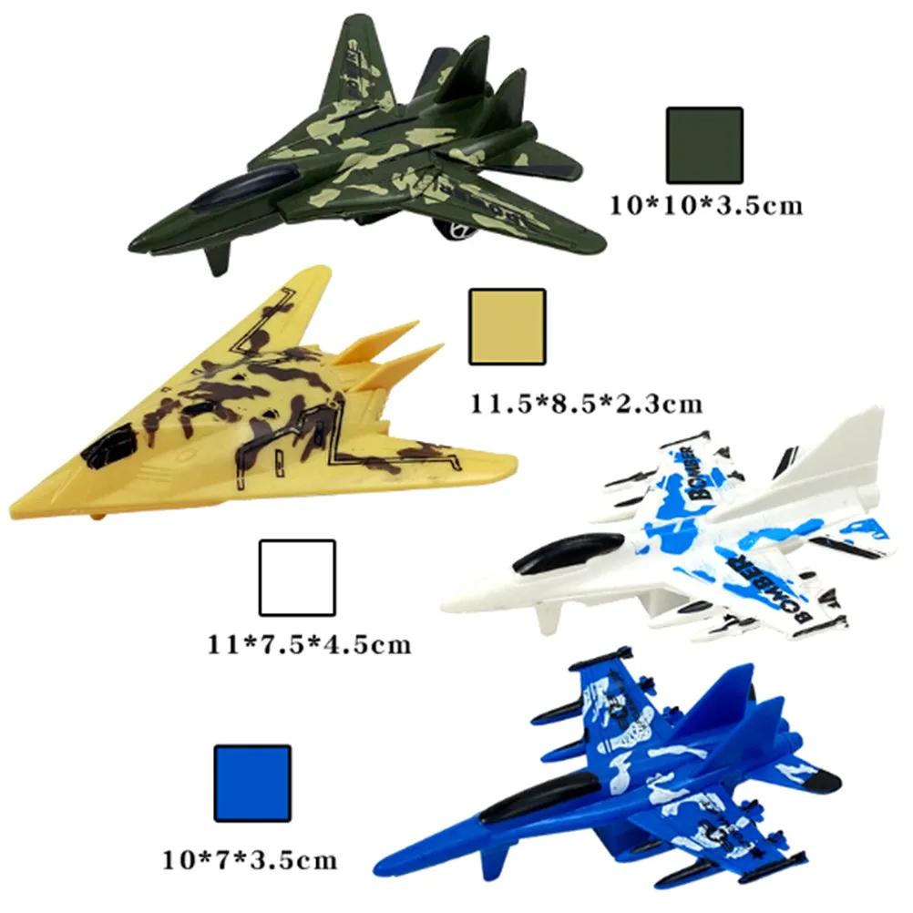 1 шт. мини-модели самолетов, игрушки, военный самолет, игрушка для детей, обучающая игрушка, военный истребитель, самолет, игрушка в случайном порядке