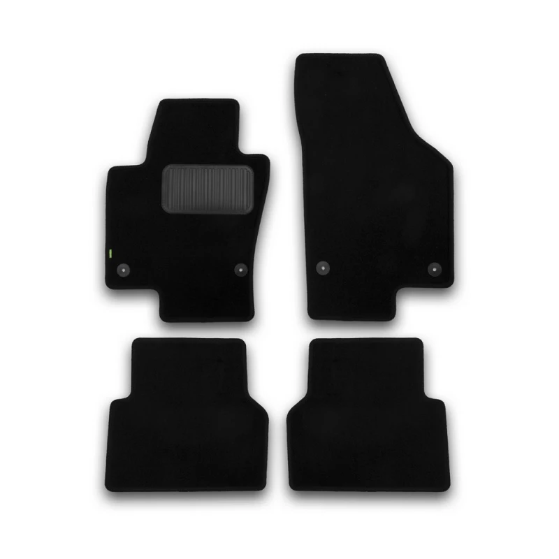 Коврики в салон Klever Standard For VOLKSWAGEN Tiguan, 2007-, кросс., 4 шт.(текстиль