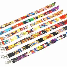 50 шт. Dragon Ball Z мобильный телефон шейные платки шейный ремень ключи Камера удостоверение личности шнурки