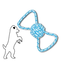 27 cm dog training accessorie tool pet dog pet supplies clean teeth puppy nep chew toys and durable woven bone ball on the rope