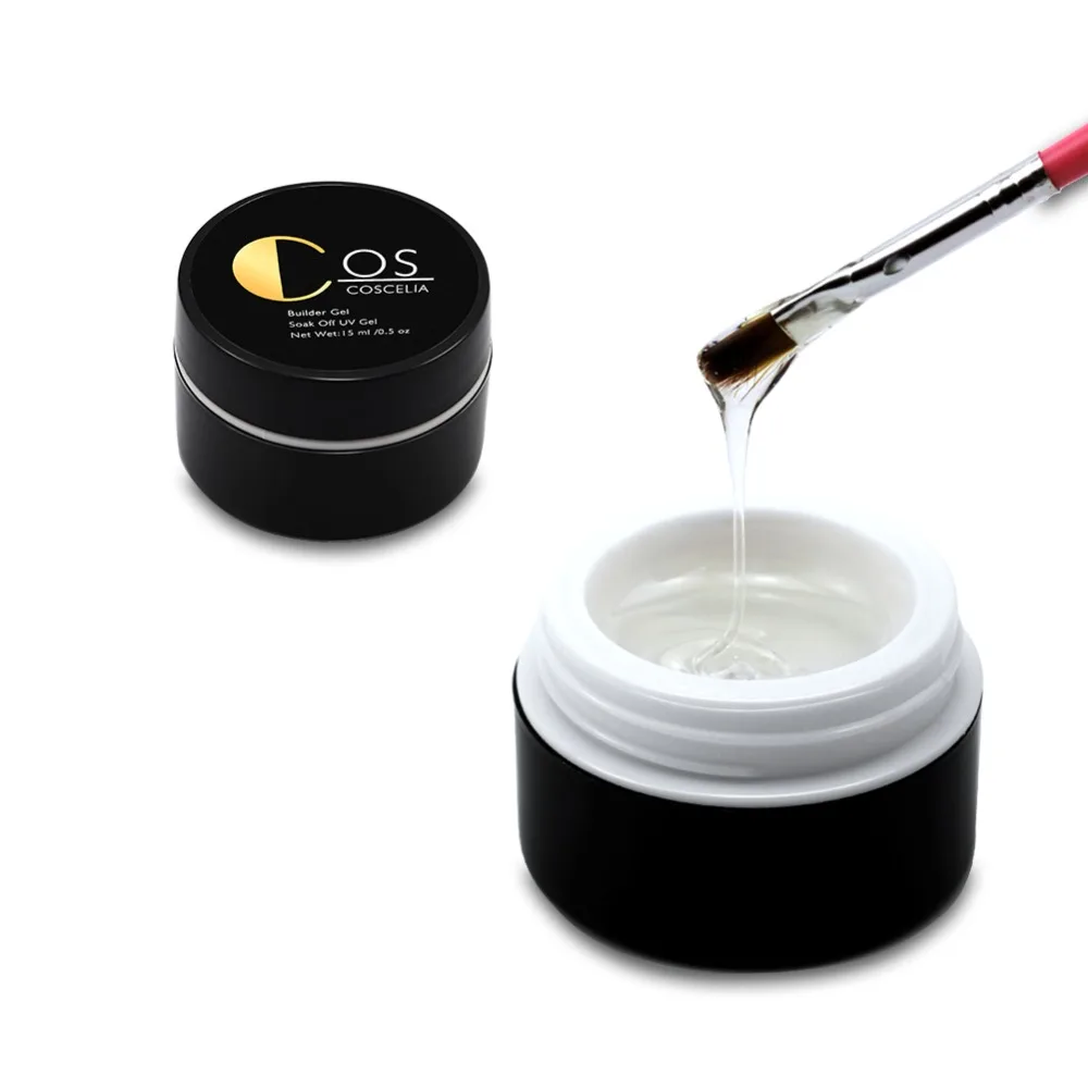 3Pcs/set Color Paint UV Gel Nail Polish Nail Art Design Gel UV LED Soak Off Varnish Nail Elastic Lacquer Extension Building Gels