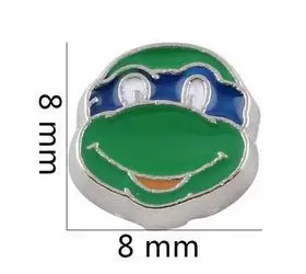 

20PCS/lot Frog Floating Locket Charms Fit For Magnetic Memory Floating Locket Jewelrys Making