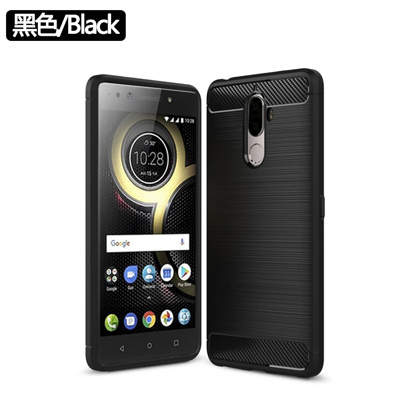 

for Lenovo K8 Note Plus case Military drop metal brushed TPU soft cover for Lenovo phab 2 plus pro A1010 vibe B case