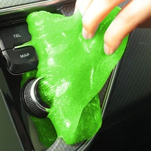 Hot Car Cleaner Glue Panel Air Vent Outlet Dashboard Laptop Home Magic Cleaning Tool Mud Remover Car Gap Dust Dirt Cleaner Soft